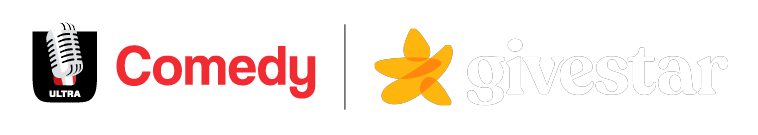 Ultra Comedy official fundraising partner givestar